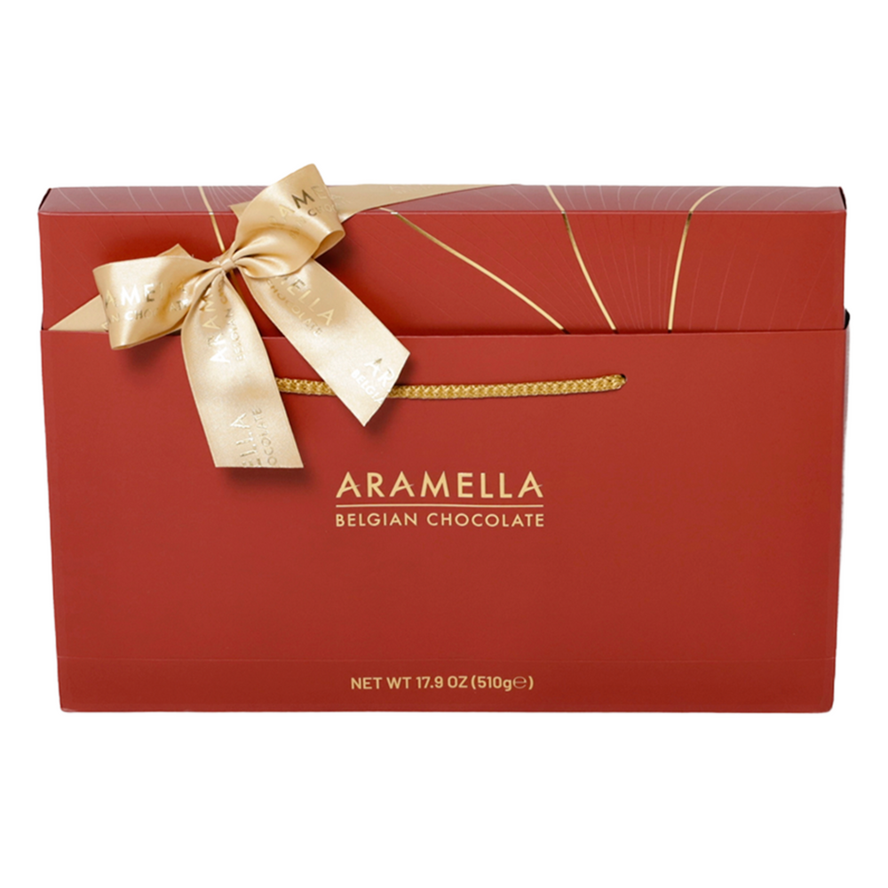 Aramella Belgian Chocolate Red Box - 40 Pieces