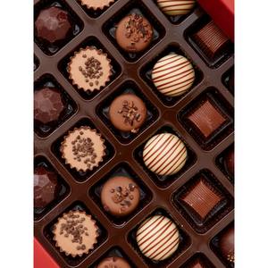 Aramella Belgian Chocolate Red Box - 40 Pieces