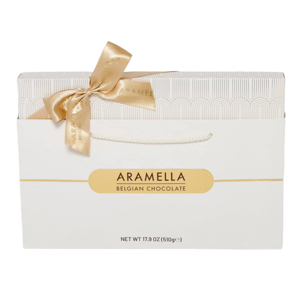 Aramella Belgian Chocolate White Box - 40 Pieces