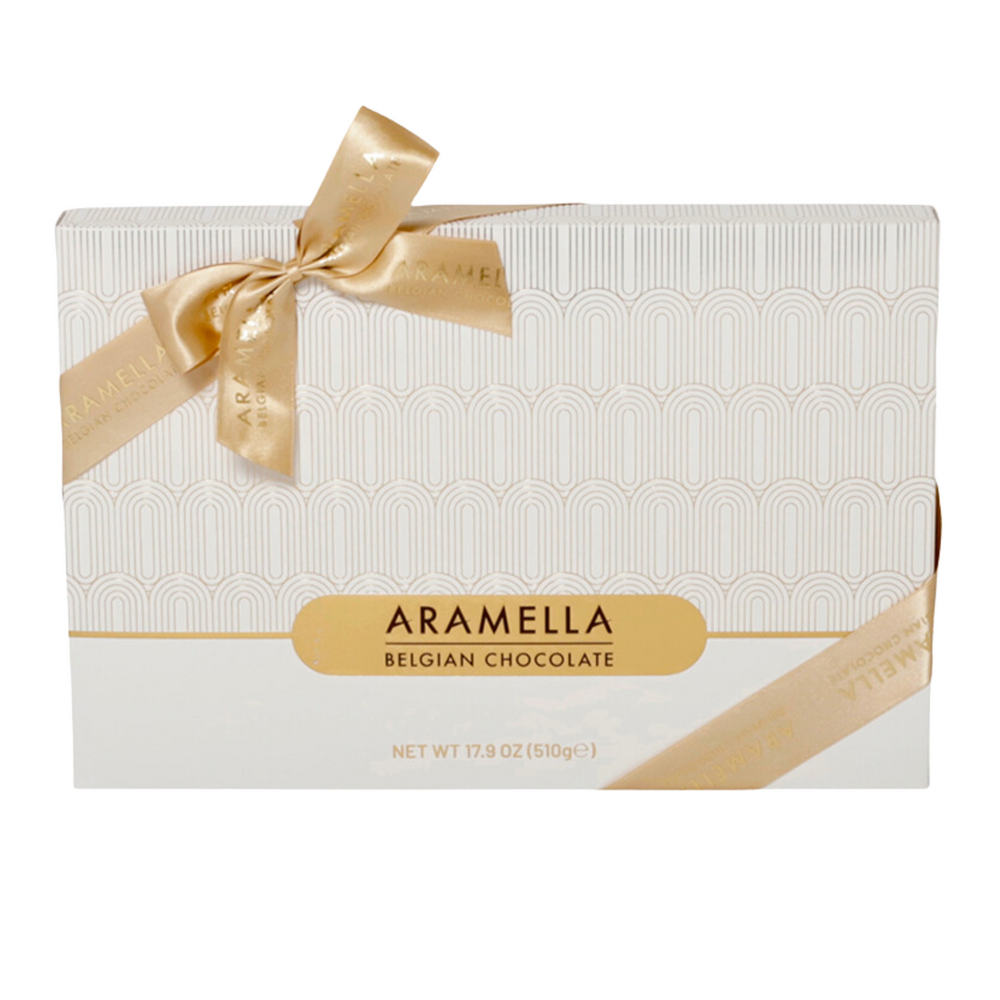 Aramella Belgian Chocolate White Box - 40 Pieces