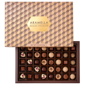 Aramella Belgian Chocolate Gold Box - 40 Pieces